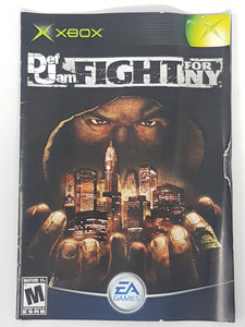 Def Jam Fight for New York [manuel] - Microsoft Xbox