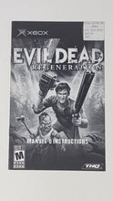 Charger l&#39;image dans la galerie, Evil Dead Regeneration [manuel] - Microsoft Xbox
