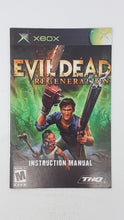 Load image into Gallery viewer, Evil Dead Regeneration [manual] - Microsoft Xbox
