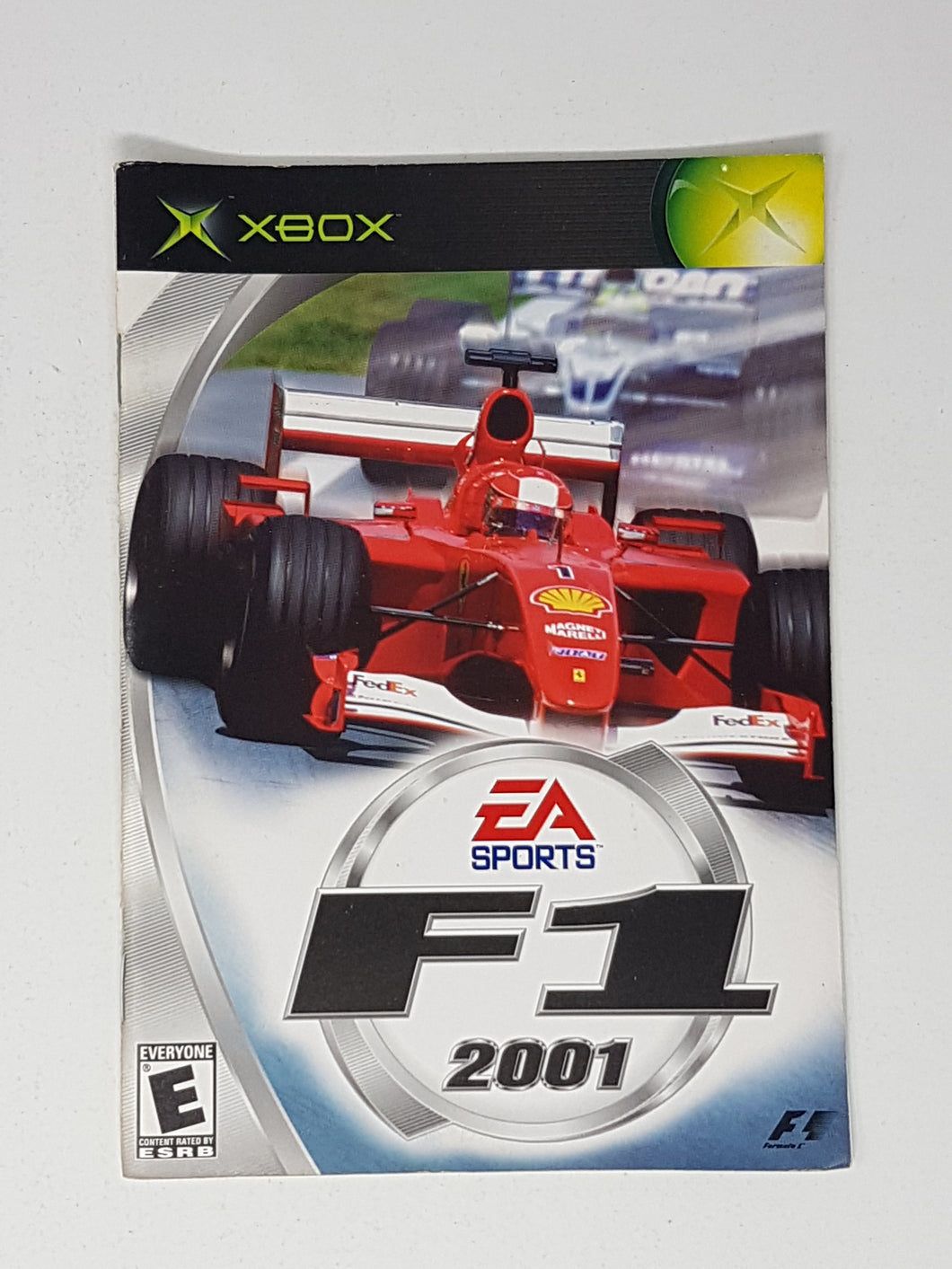 F1 2001 [manual] - Microsoft XBOX