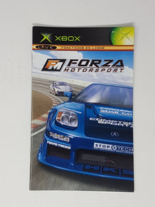 Forza Motorsport [manual] - Microsoft Xbox