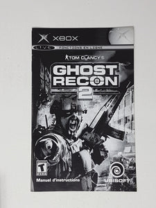 Ghost Recon 2 [manuel] - Microsoft XBOX