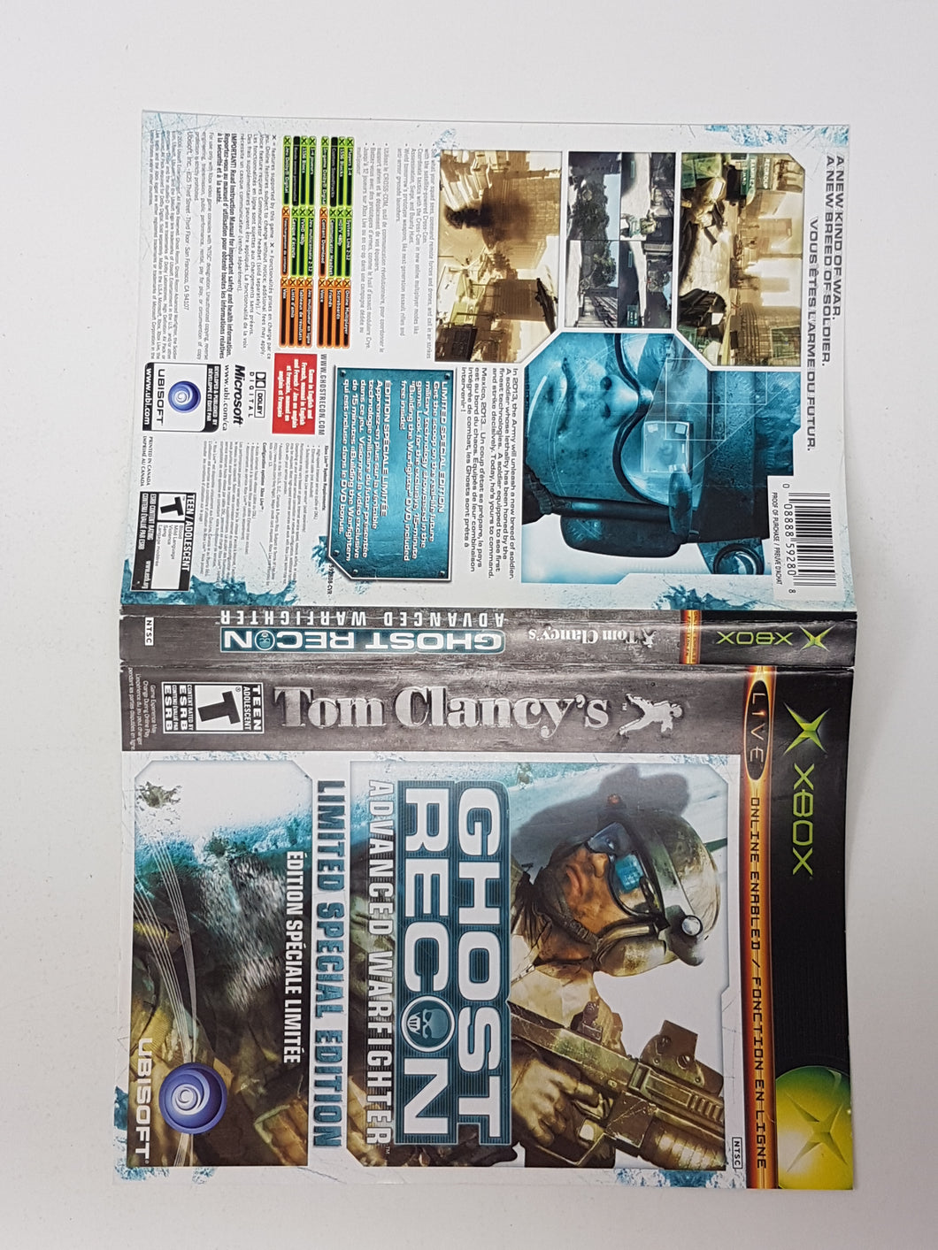 Ghost Recon Advanced Warfighter Limited Edition [Cover art] - Microsoft Xbox