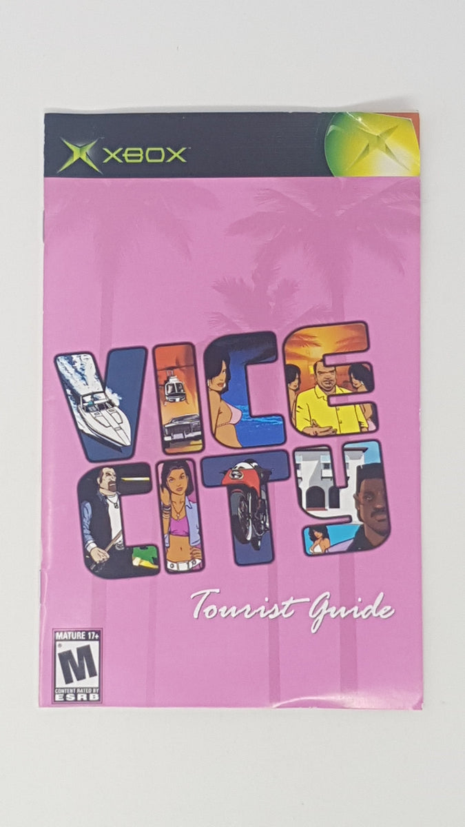 Grand Theft Auto Vice City [manual] - Microsoft Xbox – Respawnandreplay