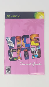 Grand Theft Auto Vice City [manual] - Microsoft Xbox