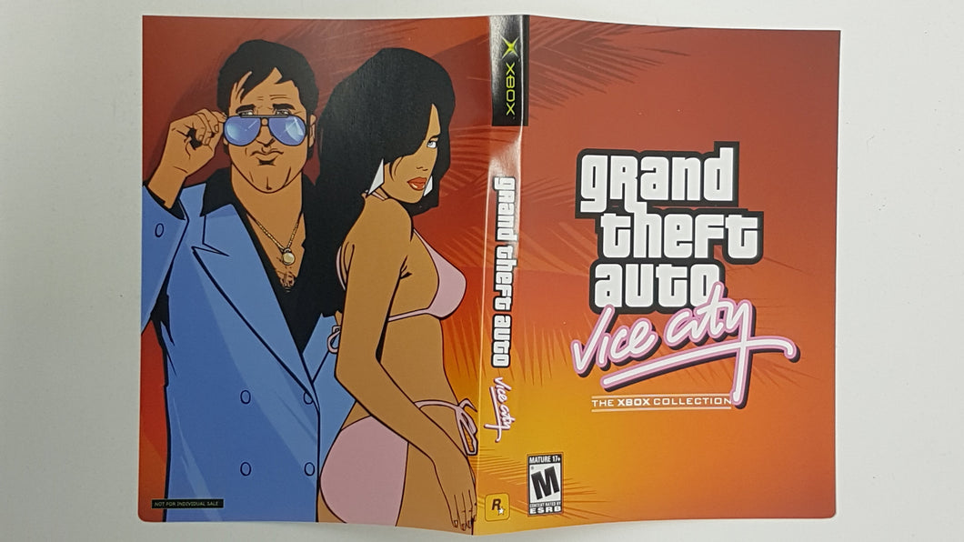 Grand Theft Auto Vice City [Cover Art] - Microsoft Xbox