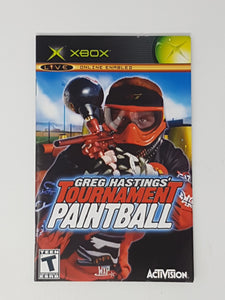 Greg Hastings Tournament Paintball [manual] - Microsoft Xbox