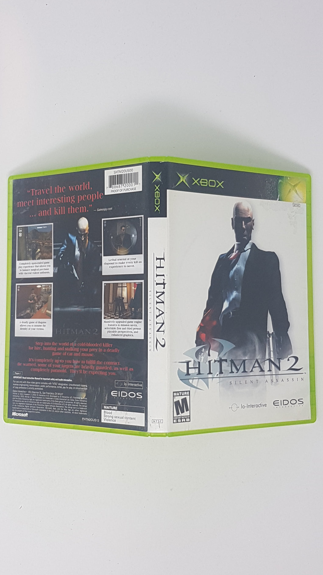 Hitman 2 [box] - Microsoft Xbox