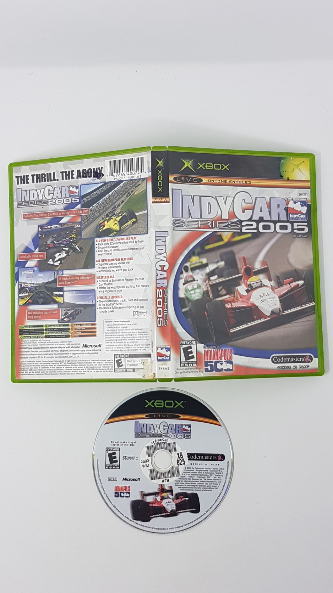 IndyCar Series 2005 - Microsoft Xbox