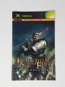 Kingdom Under Fire - The Crusaders [manual] - Microsoft XBOX