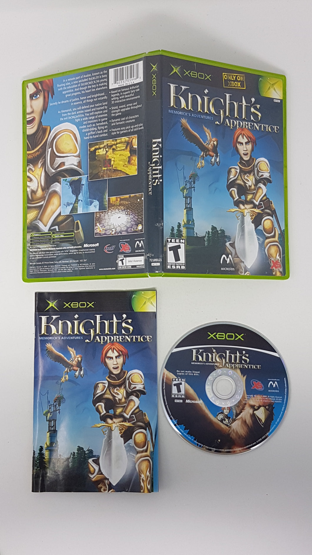 Knight's Apprentice Memorick's Adventures - Microsoft Xbox