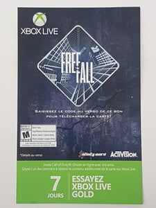 Xbox Live Call of Duty Ghosts Free Fall [Insertion] - Microsoft Xbox 360