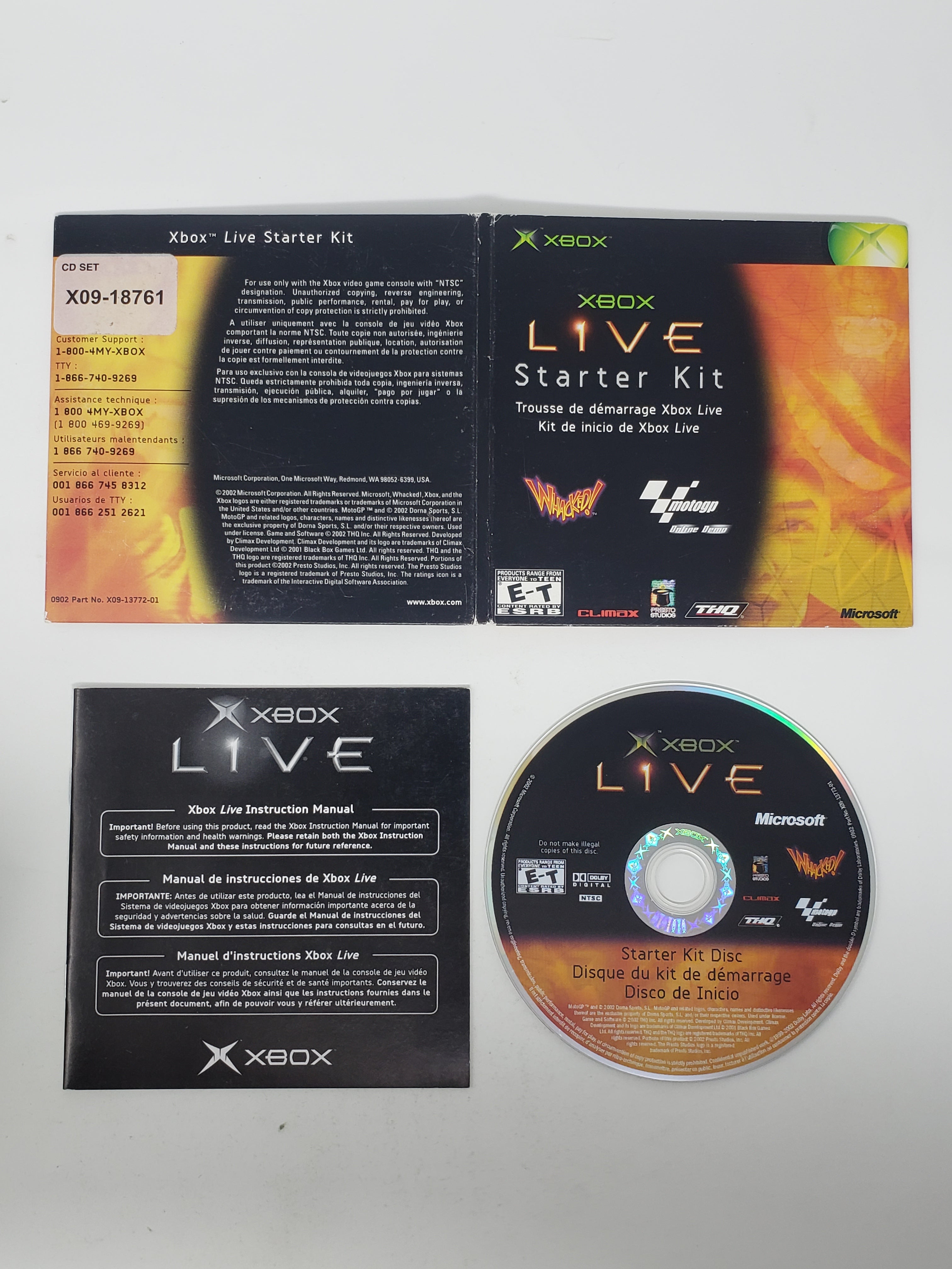 Xbox Lev Unit Original Xbox Live Starter Kit