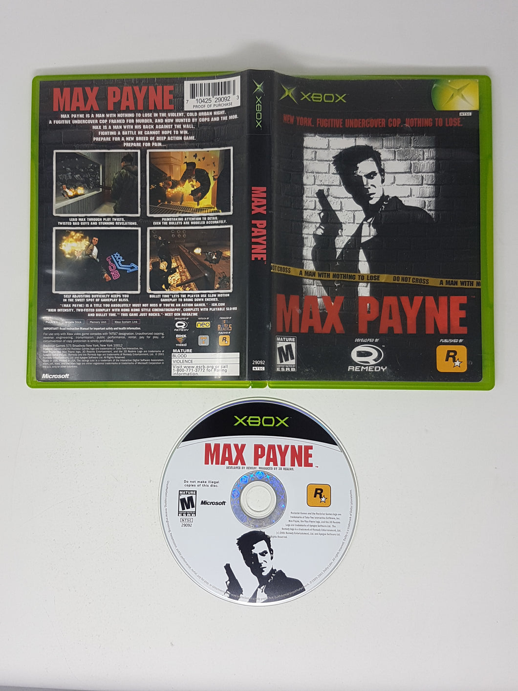 Max Payne - Microsoft Xbox