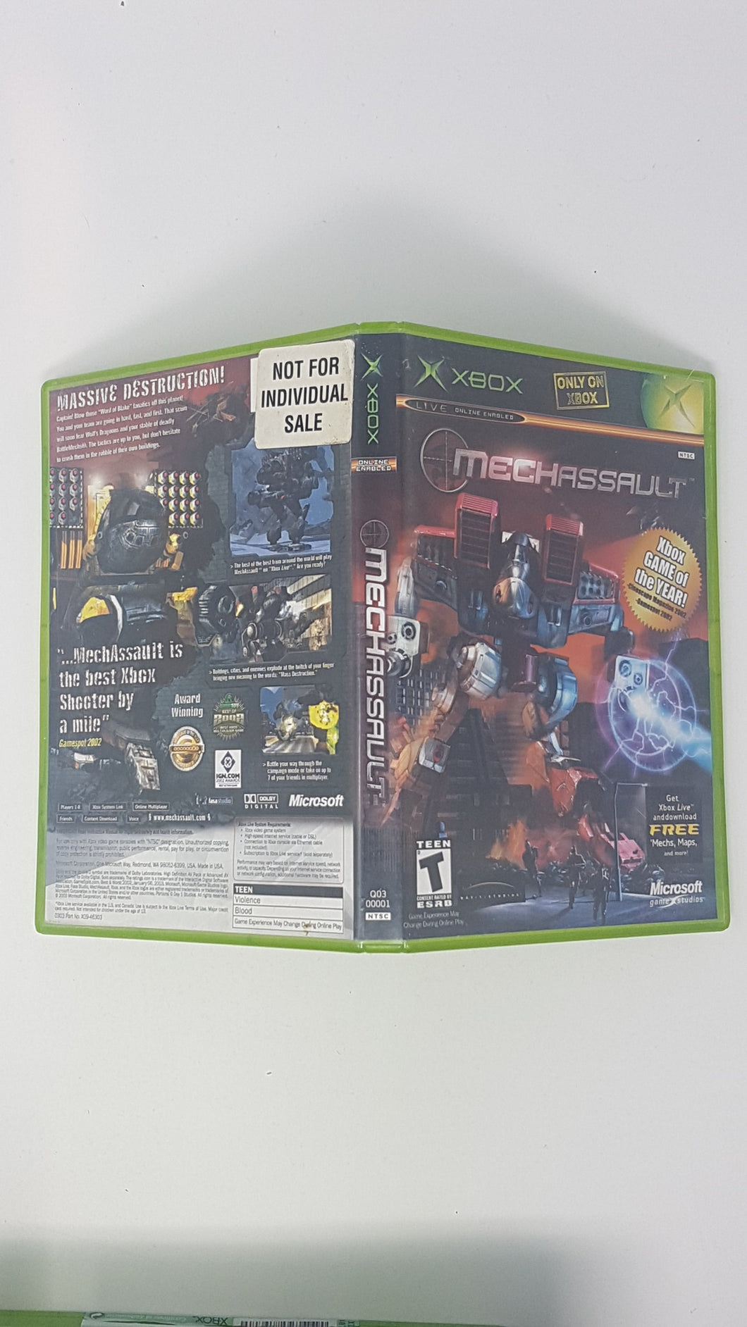 MechAssault [boîte] - Microsoft Xbox