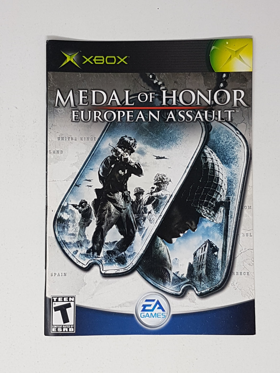 Medal of Honor European Assault [manuel] - Microsoft XBOX