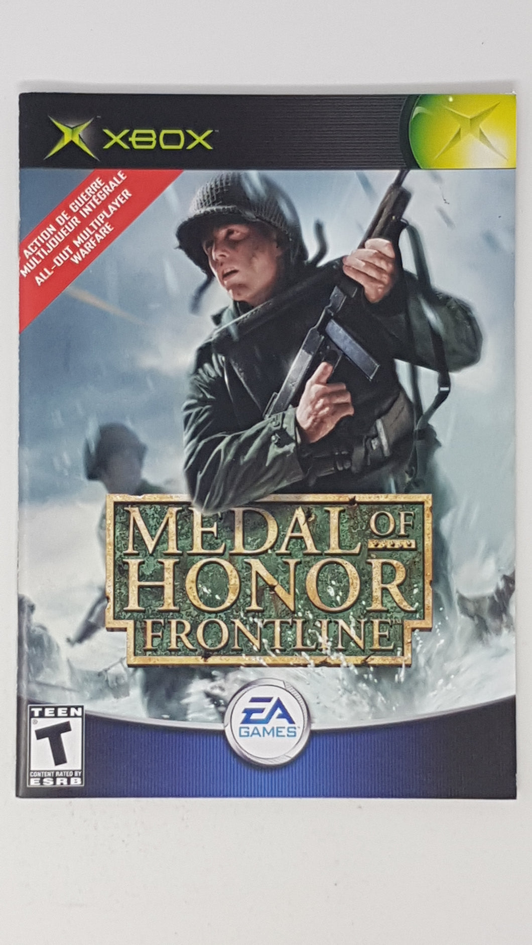 Medal of Honor Frontline [manuel] - Microsoft XBOX
