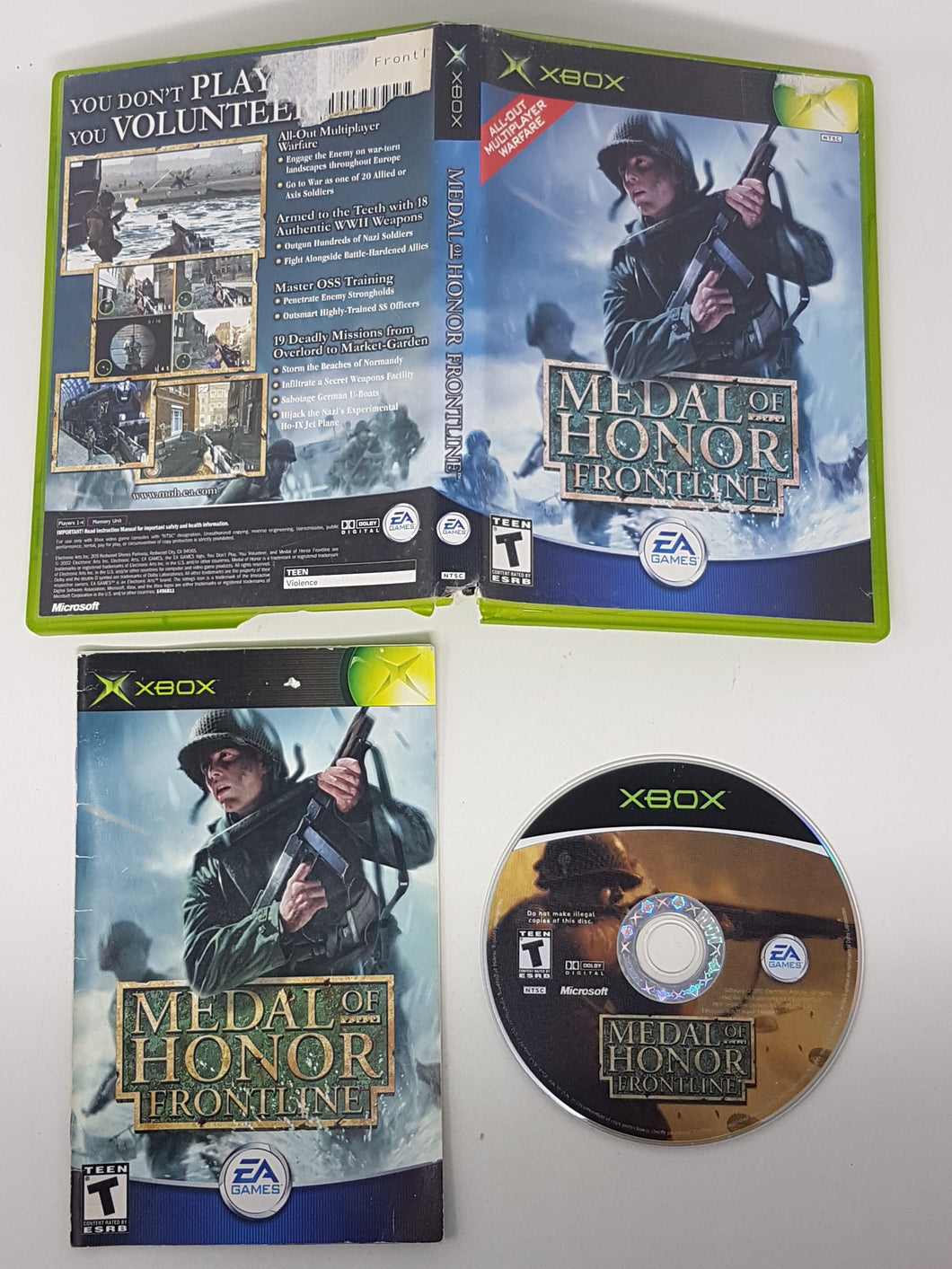 Medal of Honor Frontline - Microsoft Xbox