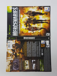 Mercenaries [Cover art] - Microsoft Xbox