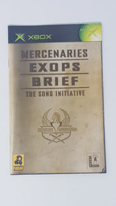 Mercenaries [manuel] - Microsoft Xbox