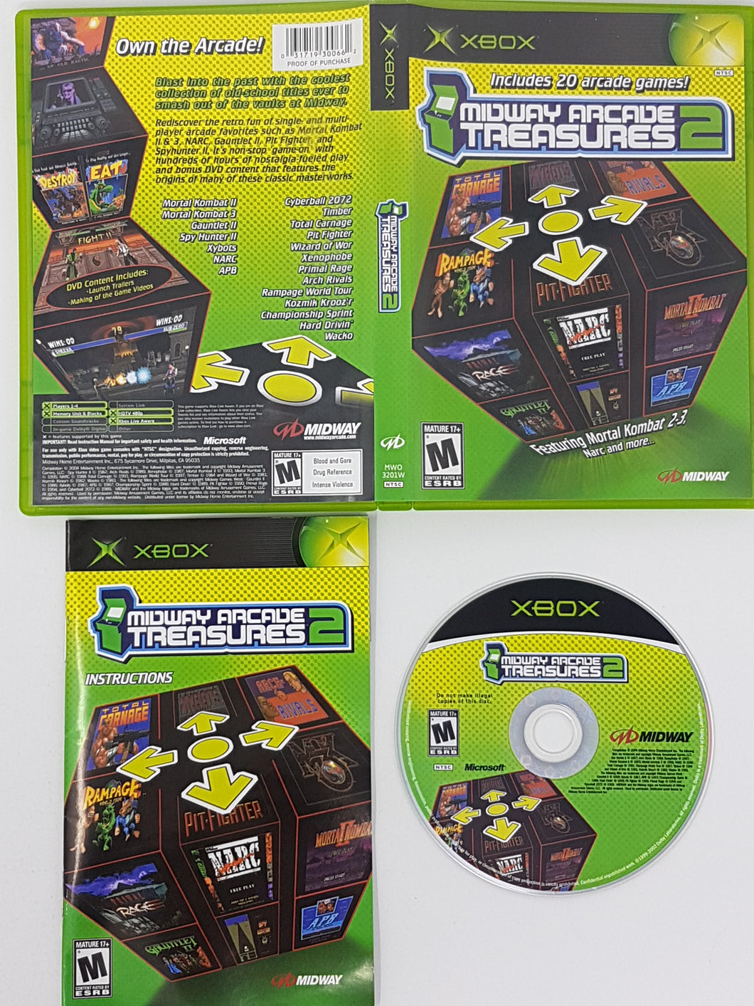 Midway Arcade Treasures 2 - Microsoft Xbox