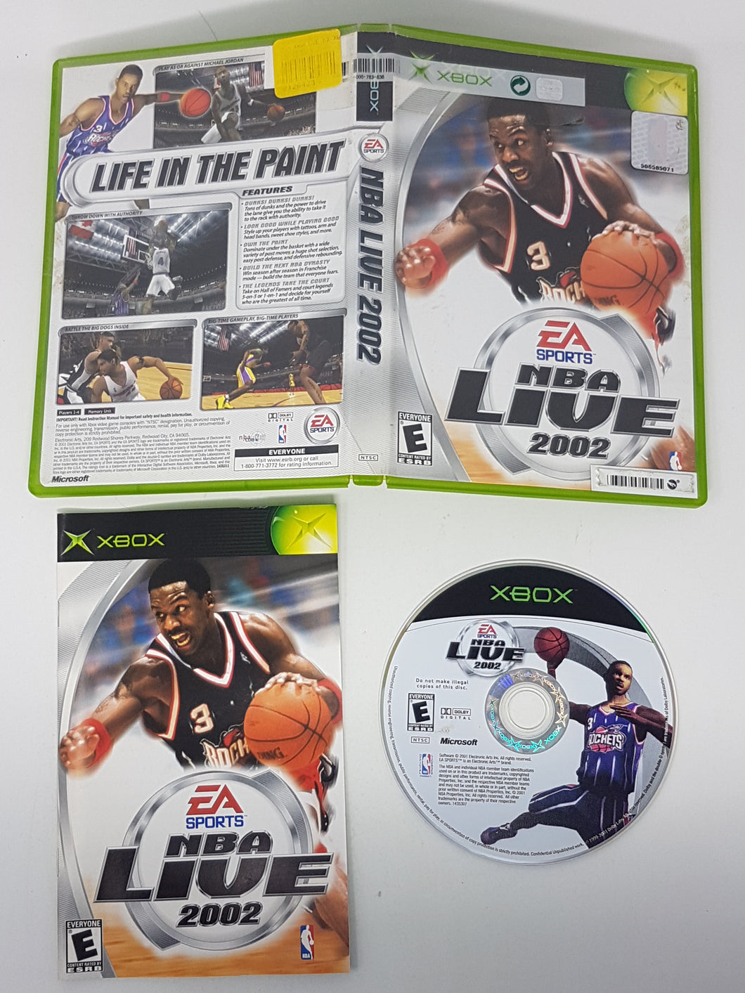 NBA Live 2002 - Microsoft Xbox