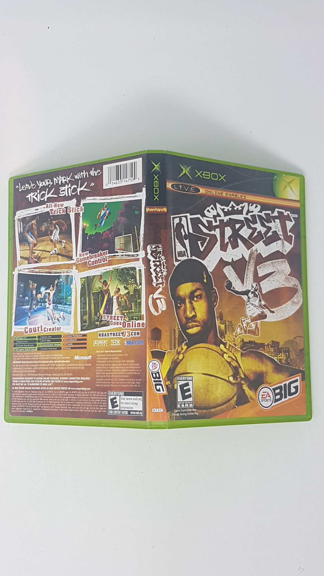 NBA Street Vol 3 [box] - Microsoft Xbox