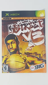 NBA Street Vol 3 [manual] - Microsoft Xbox