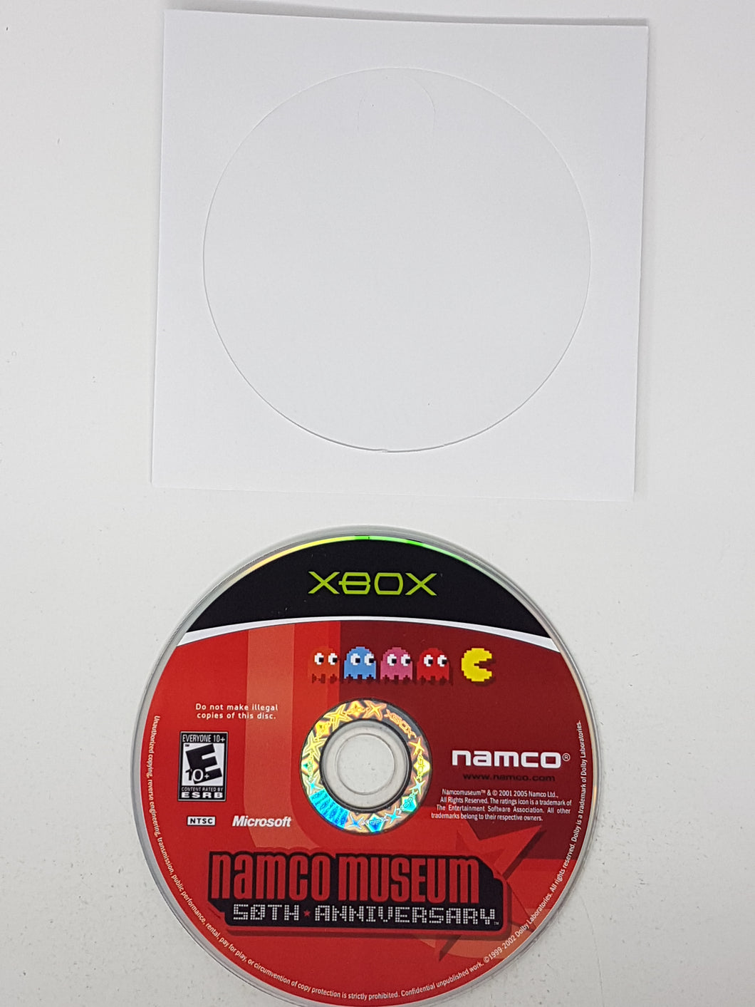 Namco Museum 50th Anniversary - Microsoft Xbox