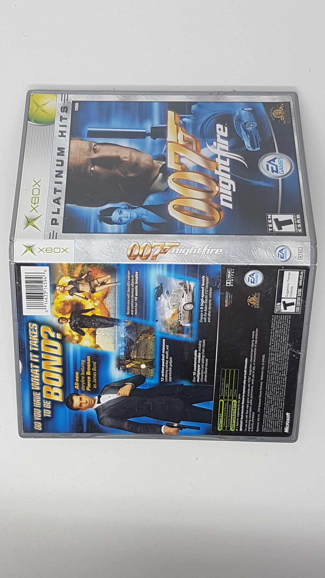 007 Nightfire [Platinum Hits] [box] - Microsoft Xbox