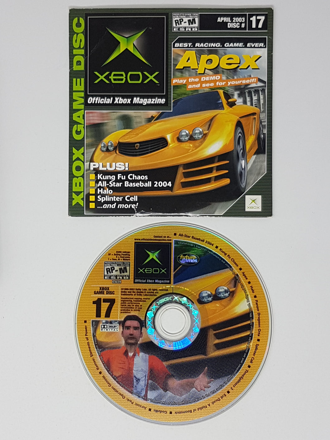 Disque de jeu officiel du magazine Xbox 17 - Microsoft Xbox