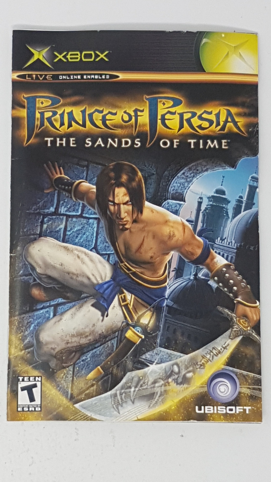 Prince of Persia Sands of Time [manual] - Microsoft Xbox