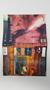 Reign of Fire [Cover Art] - Microsoft Xbox