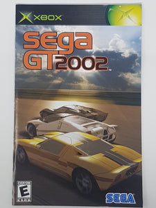 Sega GT 2002 [manual] - Microsoft XBOX