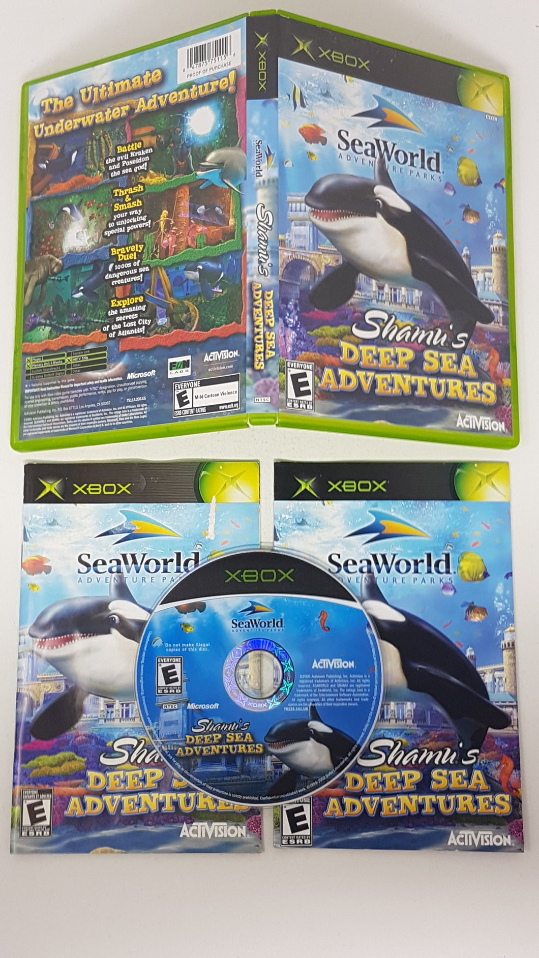 Shamu's Deep Sea Adventures - Microsoft Xbox