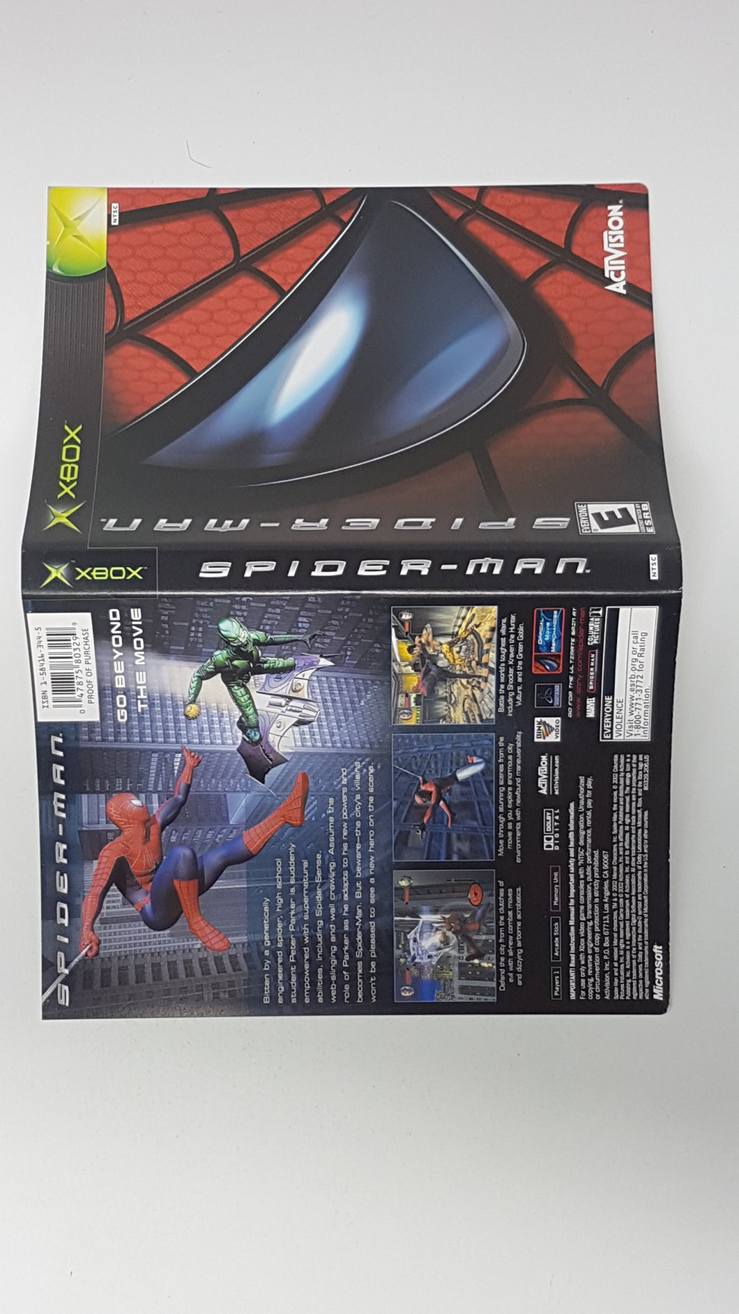 Spiderman [Couverture] - Microsoft Xbox