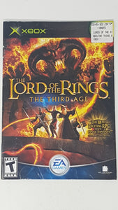 Lord of the Rings Third Age [manuel] - Microsoft Xbox