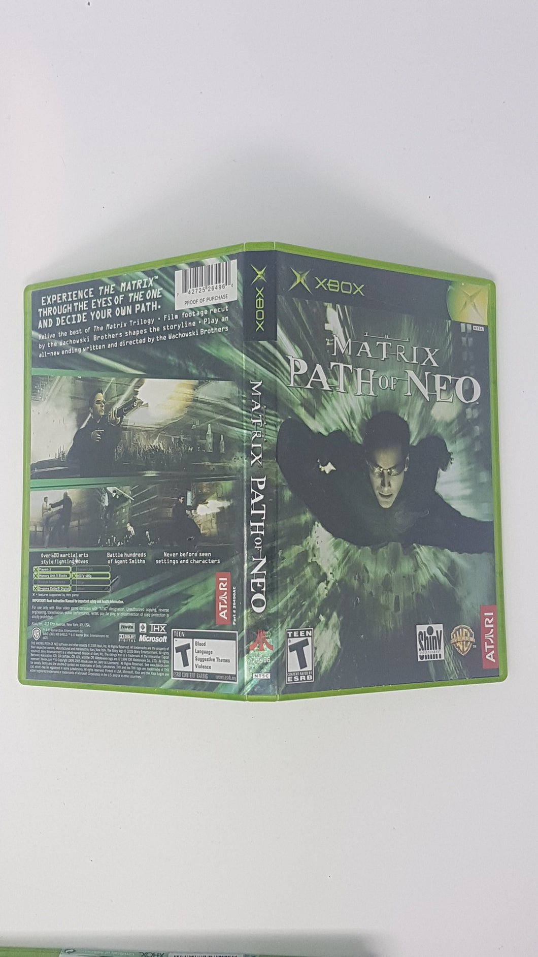 The Matrix Path of Neo [boîte] - Microsoft Xbox