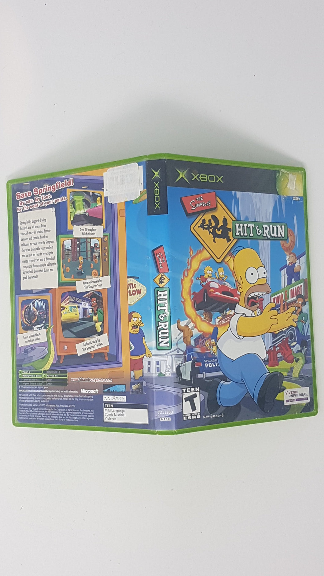 The Simpsons Hit and Run [box] - Microsoft Xbob