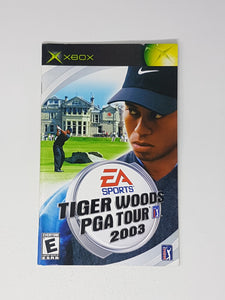 Tiger Woods PGA Tour 2003 [manuel] - Microsoft Xbox