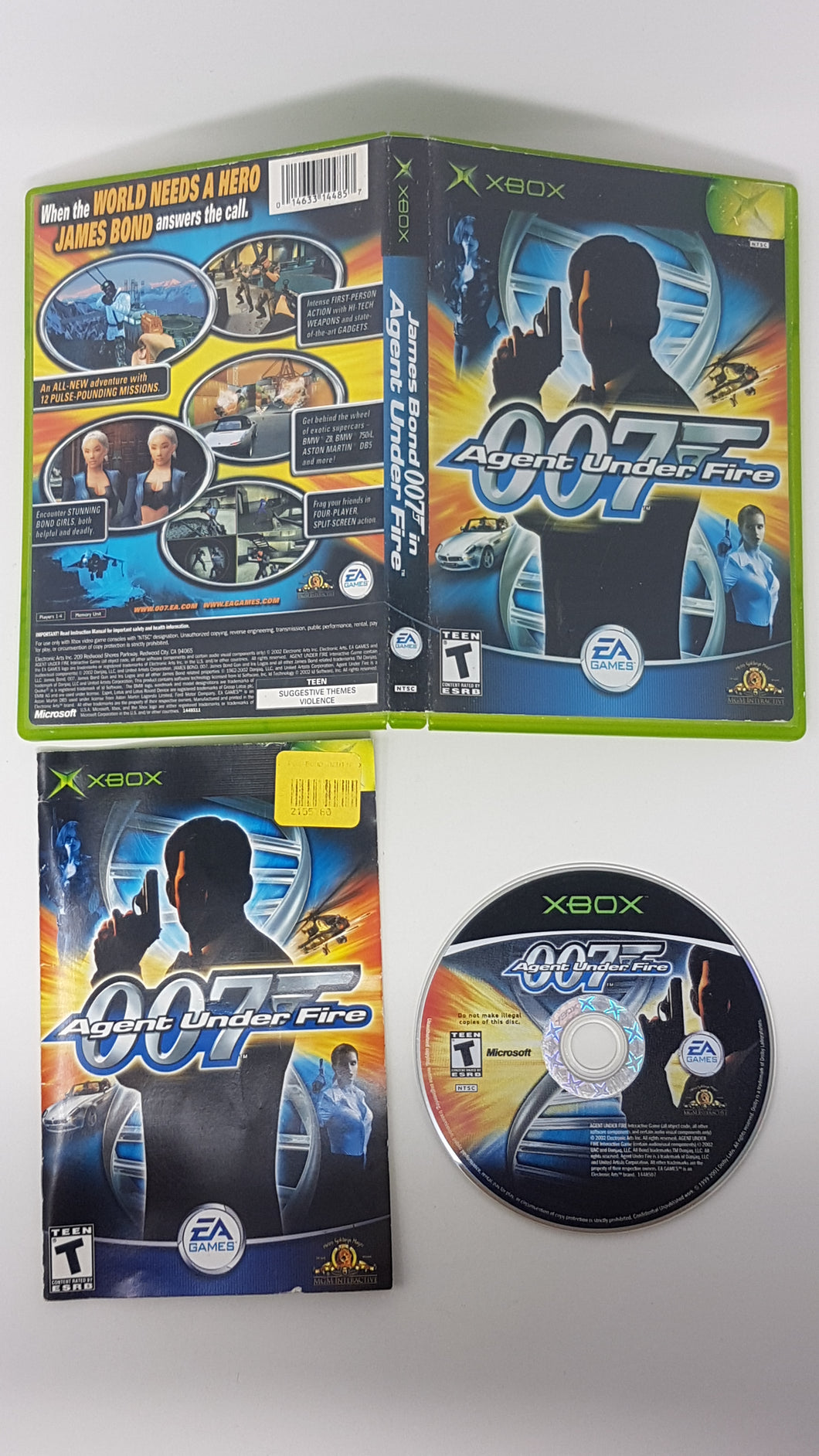 007 Agent Under Fire - Microsoft Xbox