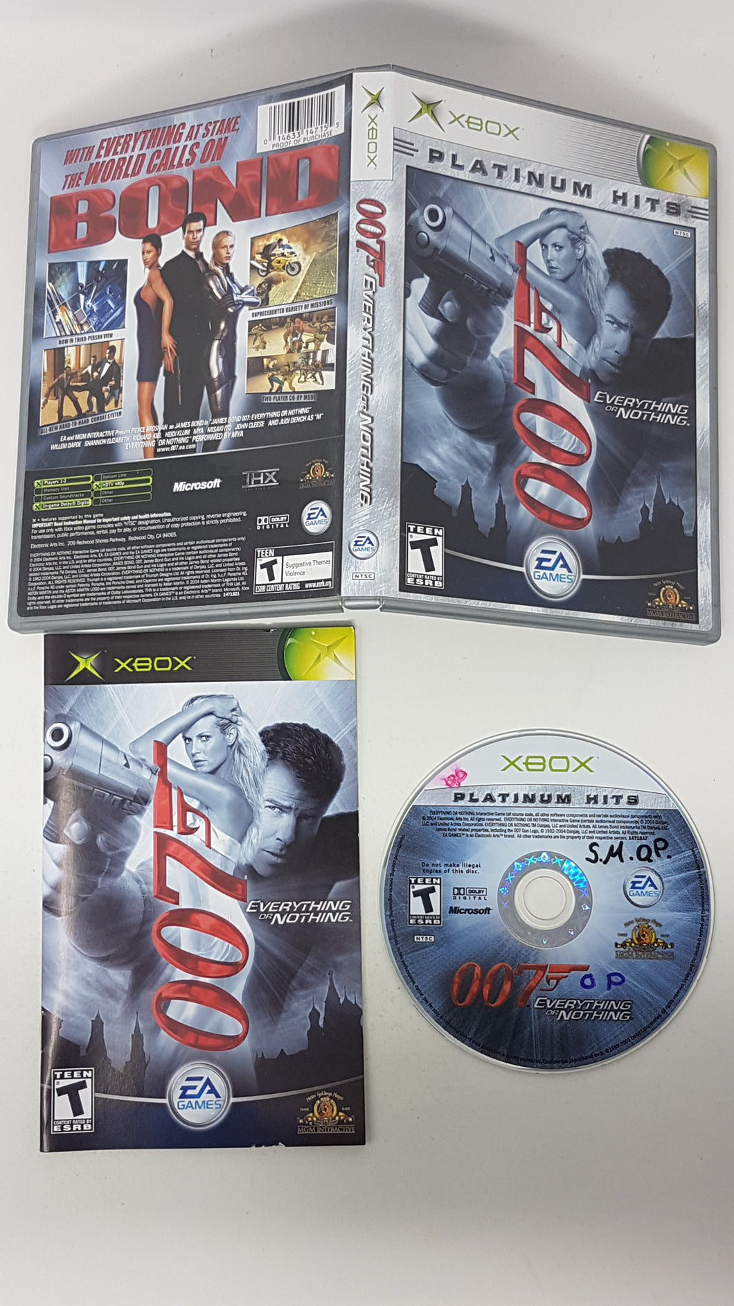 007 Everything or Nothing [Platinum Hits] - Microsoft Xbox