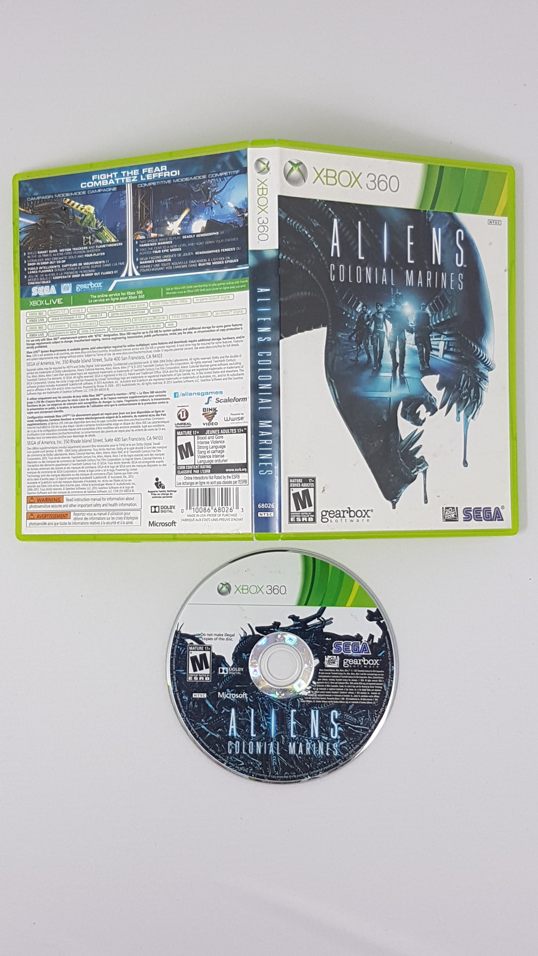 Aliens Colonial Marines [cb] - Microsoft Xbox 360