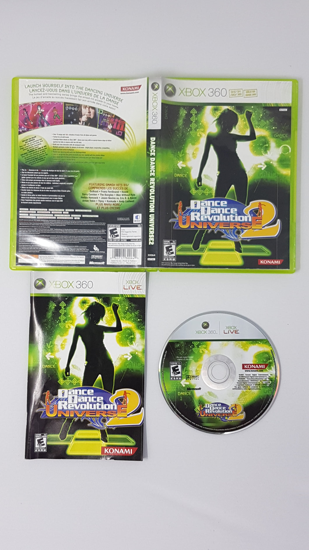 Dance Dance Revolution Universe 2 [cib] - Microsoft Xbox 360
