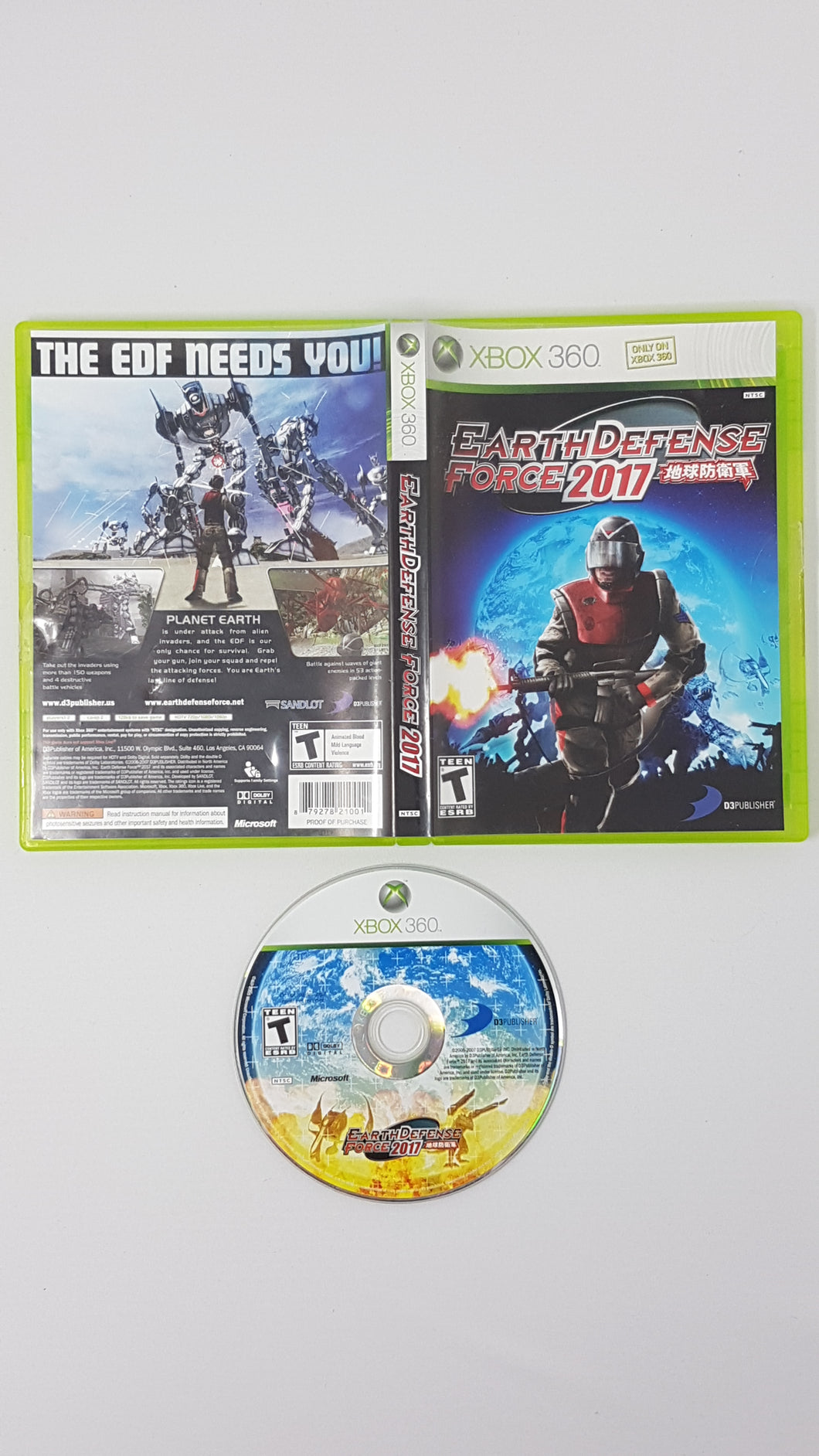 Earth Defense Force 2017 - Microsoft Xbox 360