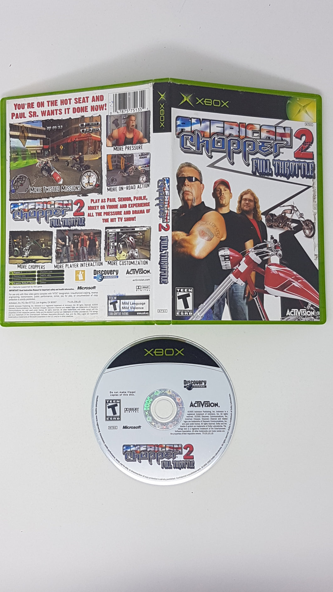 American Chopper 2 Full Throttle - Microsoft Xbox
