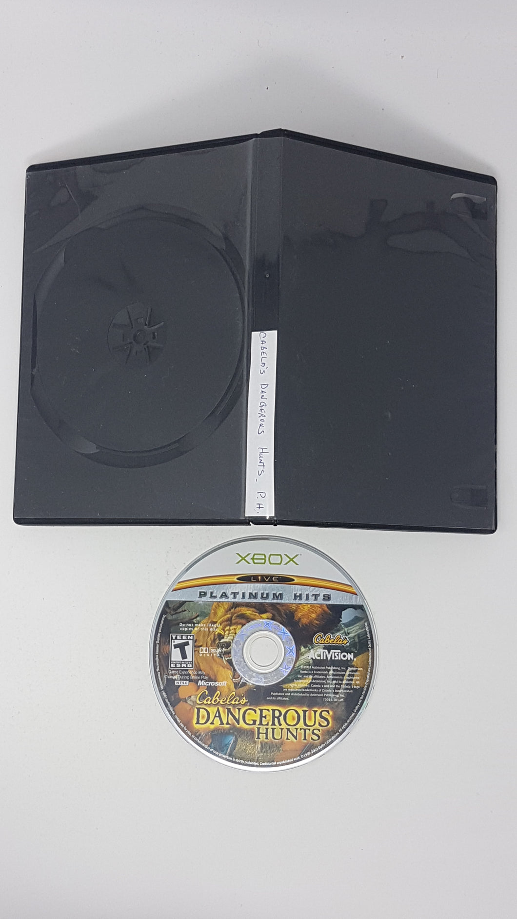 Cabela's Dangerous Hunts - Microsoft Xbox