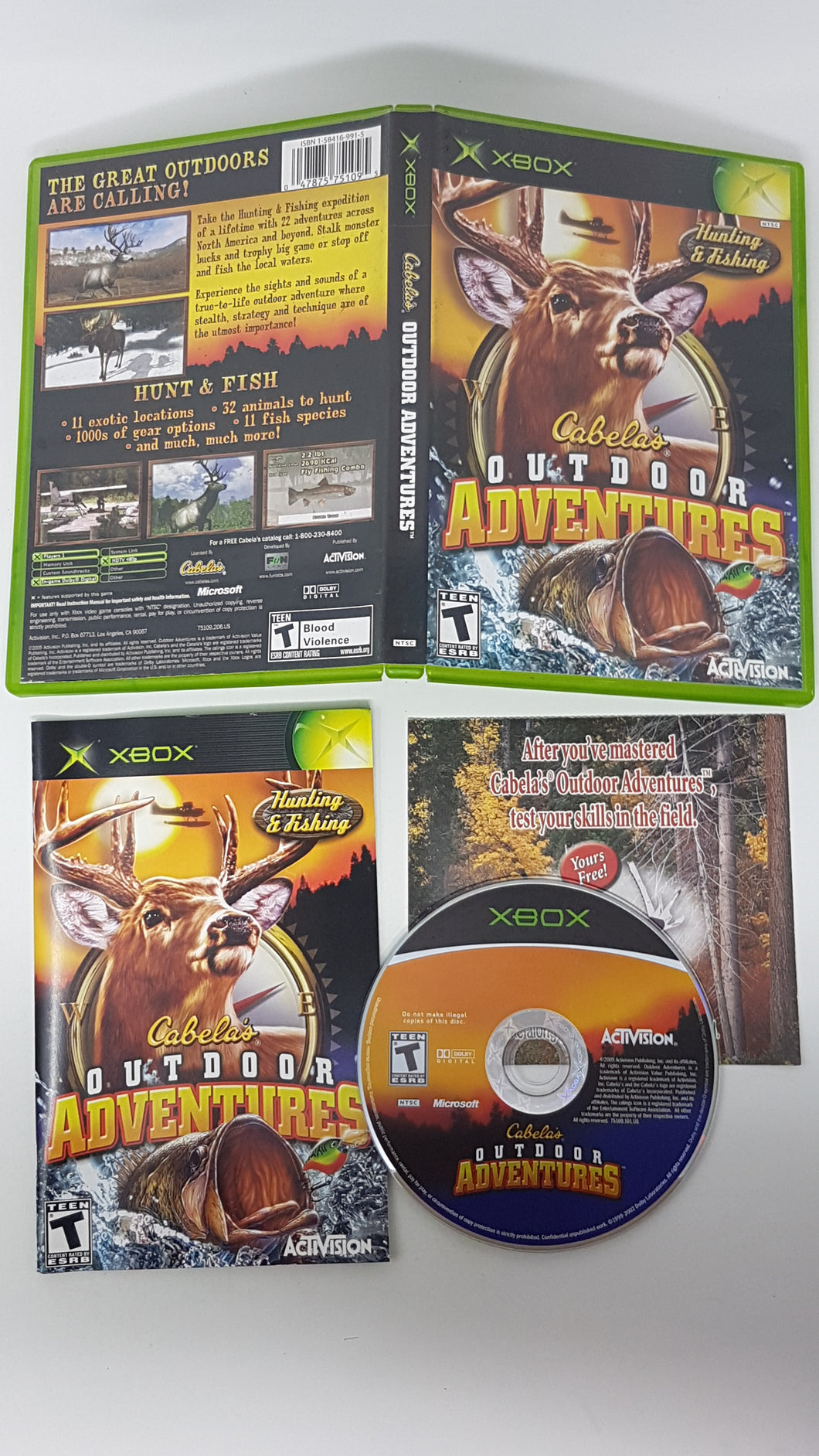 Cabela's Outdoor Adventures - Microsoft Xbox