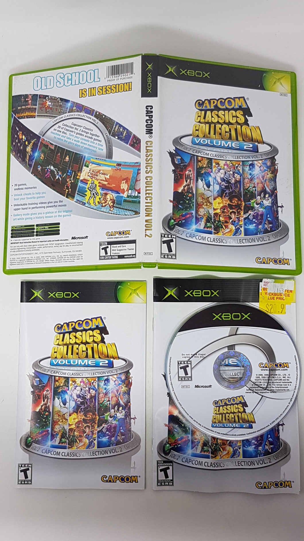 Capcom Classics Collection Volume 2 - Microsoft Xbox