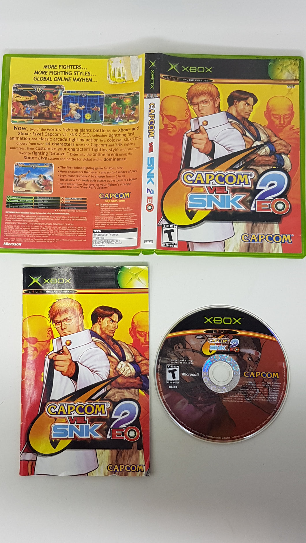 Capcom vs SNK 2 - Microsoft Xbox